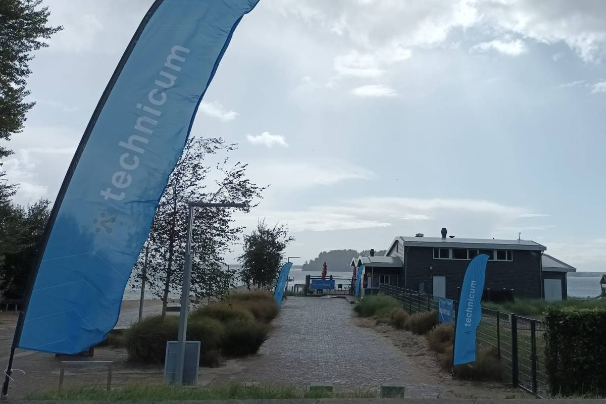 Aankleding Technicum bijeenkomst in Biddinghuizen